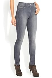 Denim On The Waist Skinny Jeans