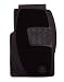 Auto Expressions Tite Grip Black Carpet and Rubber Combo Universal-Fit Floor Mats - Set of 2 Front Mats