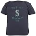Majestic Seattle Mariners Navy Blue Newborn My First Tee T-shirt