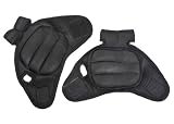 Set of 2 Black Source Fitness Heavy Duty 2lb Pair Weighted Sculpting Gloves