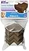 Kidkusion 4-Piece Safety Corner Cushion; 4 Pack Brown; Child Proofing Corner Guard; Made in USA; Child Safety, Home Furniture Safety Bumper, Baby Proof Table Protector