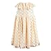 Lilax Little Girls' Collared Polka Dot Tulle Dress