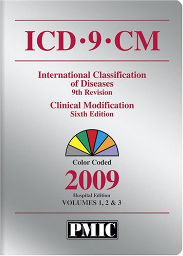 ICD-9-CM 2009 Hospital Edition, Indexed, Volumes. 1, 2 & 3