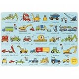 ベビー用食器　ランチョンマット＜Ｔｙｒｒｅｌｌ　Ｋａｔｚ＞ホイールズ