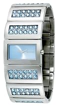 Accu2 By Accurist A2-24203 Ladies Stainless Steel Linked Blue Swarovski Crystal Watch