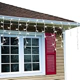 SOLAR POWERED ICICLE LIGHTS
