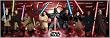 Star Wars: Episode I - III - Door Movie Poster (Jedi Vs. Sith / Lightsabers) (Size: 62" x 21")