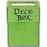 GREEN-UltraPROTexturedGamingDeckBox-Includes50PackofStandardSizeDeckProtectorsandSleeves