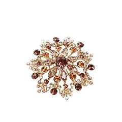 Schmuck-Art Damen-Brosche Morgentau topaz 13159