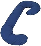 Leachco Snoogle Pillow Cover Color: Navy
