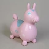 Gymnic ~ Rody Inflatable Hopping Horse, Baby Pink