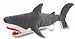 Melissa Doug 2126 38.5 x 11.8 x 5.8 Plush Shark Stuffed Animal