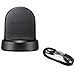 Genuine Samsung Qi Wireless Charging Dock Cradle Charger For Gear S3 Classic,Frontier SM-R760 with 3FT Micro USB & Stylus (New)