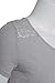 Women's Plus Size V Neck Short Sleeve Floral Lace Mesh Accent Casual Top
