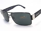 Versace - New Versace 2075 Black Gray 1009/87 Sunglasses Gray Lens Size: 60-15-130