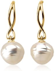 Paspaley Pearl Earrings in 14 Karat Yellow Gold