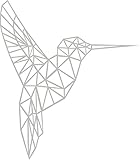 Aooyaoo 動物形の壁のステッカーのベッドルームのリビングルームの窓の一般世帯 北欧スタイル 42*48cm (グレー)