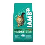 IAMS Indr Weight Control Hairball Care Proactive Health, 4-Pound Bags (Pack of 5)