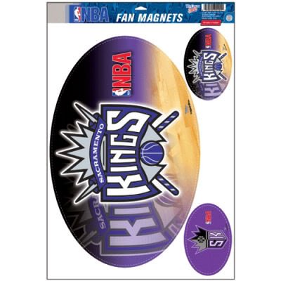 Sacramento Kings Official Logo Car Magnet Set