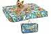 boston_terrier25boston terrier - Aloha Hawaiian Surfer Hibiscus Dog Cat Pet Bed