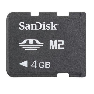 New Sandisk 4gb Memory Stick Micro M2 Gaming Card For Sony Psp Go System Rohs Compliance
