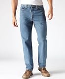 Levis Mens 550 Relaxed Fit Jean, Medium Stonewash, 33x32