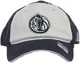Mavericks Cap - Mens Dallas Mavericks White Panel Slouch Flex-Fit Cap