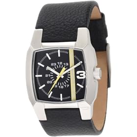 Diesel - DZ1089 - Montre Homme - Quartz analogique - Bracelet en Cuir noir