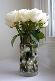 41Xw6KKFQ8L. SL160  Elegant Cylinder Glass Vase 3.5x7.75 Tall Wholesale Wedding Centerpiece