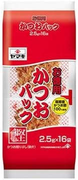 Japanese Yamaki Bonito Pack 2.5gx16sticks 40g