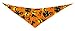 BANDANAS UNLIMITED Tie on Triangle Halloween Bandanas for Small Dogs (3 Pack), 20
