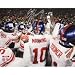 Eli Manning Giants Huddle Before NFC Championship Game 8x10 Photo