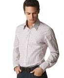 Hugo Boss - BOSS Black Lucas Washed Cotton Zig-Zag Striped Shirt