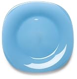 Bormioli Rocco Venezia Dessert Plates, Set of 6, Blue