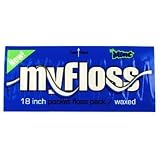 Myfloss Mint Individual Floss (Case of 500)