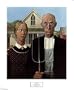 Grant Wood American Gothic, c.1930 21x25.5 Poster Print