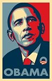 Barack Obama (Obama) RARE Campaign Poster 24 x 36