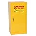 Eagle 1905 Safety Cabinet for Flammable Liquids, 1 Door Self Close, 16 gallon, 44"Height, 23"Width, 18"Depth, Steel, Yellow