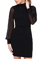 Chiffon Halter Long Sleeves Backless Prom Dress/Party Dress 