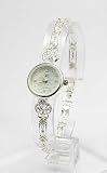 Carvel - F193.92CA - Montre Femme - Quartz analogique - Argent fin et Nacre - Zirconium cubique - Fermeture fantaisie