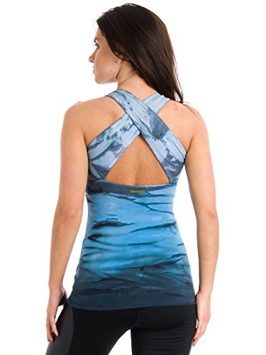 Hard Tail Tie Dye Cross Back Tank