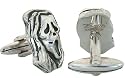 Halloween Cufflinks, Sterling Silver, handmade