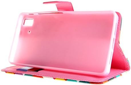 For BQ Aquaris E5 , ivencase Fashion Pattern Magnetic Wallet Closure PU Leather Stand and Card Slots Flip Case Cover for BQ Aquaris E5 HD Ubuntu Edition + One "ivencase " Anti-dust Plug Stopper