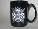 SACRAMENTO KINGS 15 oz. Ceramic COFFEE MUG with Pewter Team Logo