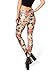 Zanuce Women's Printed Stylish Leggings Ultra Soft Printed Pattern Tight Leggings