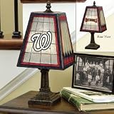 Washington Nationals 14 Art Glass Table Lamp