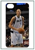 Nowitzki Dallas Mavericks Mavs NBA iPhone 4 iPhone4 Black Designer Hard Case Cover Protector Bumper
