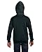 Hanes Comfortblend EcoSmart Full-Zip Kids' Hoodie Sweatshirt, Black, Small