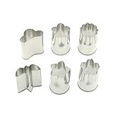 Kotobuki Set of 6 Small Stainless Vegetable Cutters