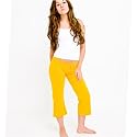 American Apparel Fine Jersey Yoga Capri Pant